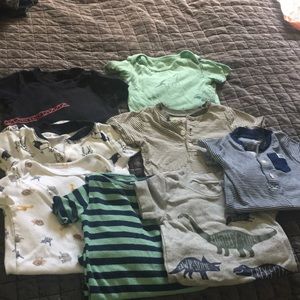 Boys 18 month short sleeve onesies
